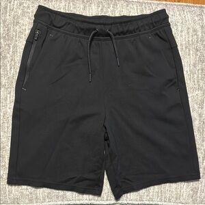 Members Mark Boys Youth Luxe Shorts Black XL 14/16 Casual